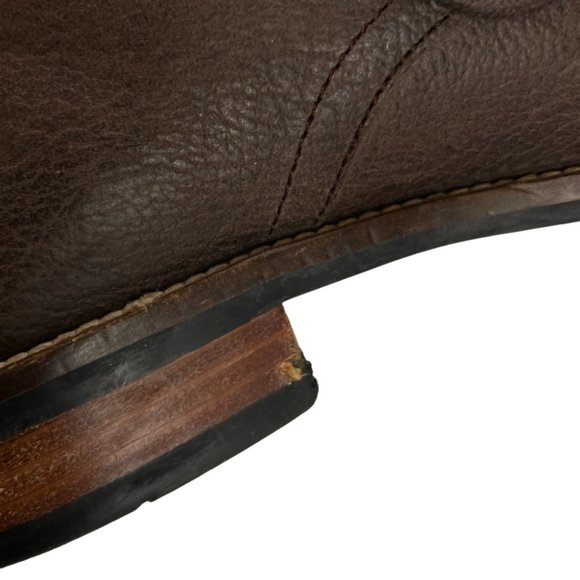 Cole Haan Shoes Mens Size 7.5 Brown Leather Dress Loafers Oxfords - Picture 3 of 5